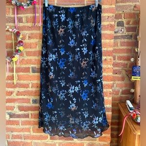 Floral Maxi Skirt